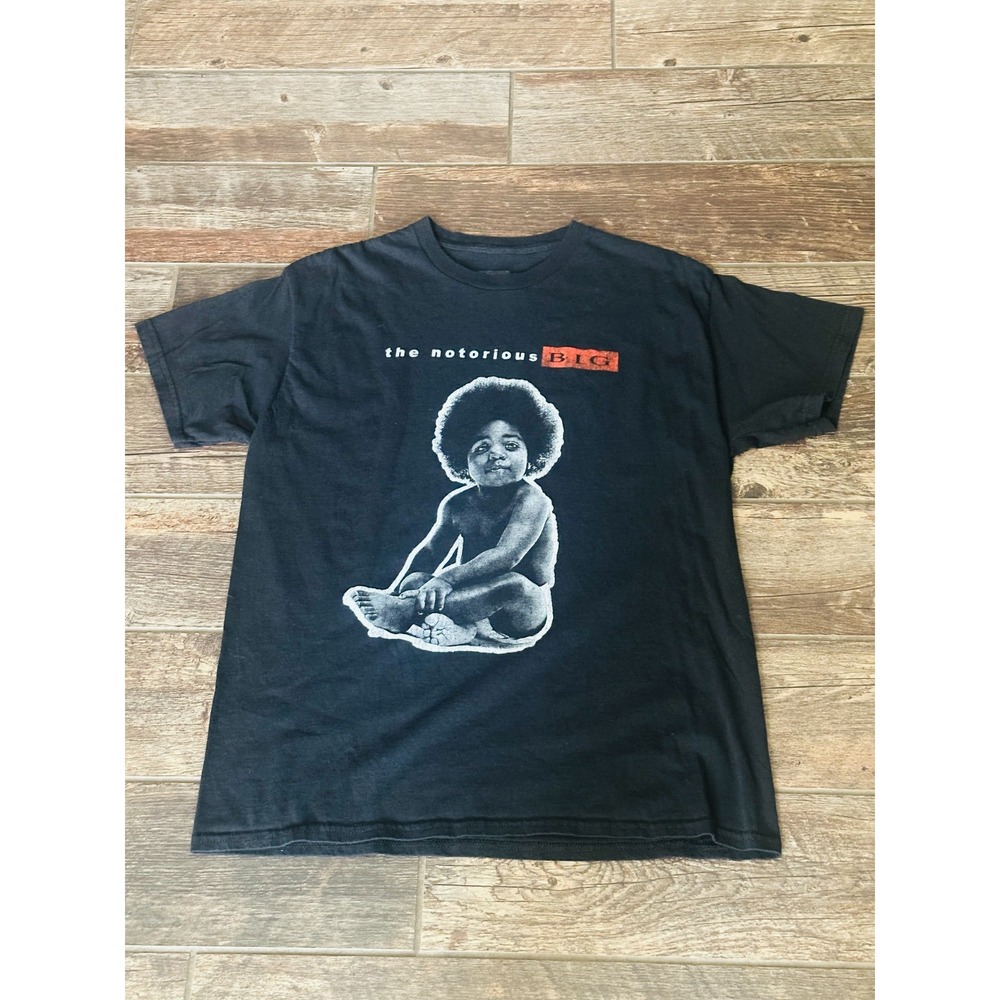 The Notorious B.I.G. Graphic T-Shirt Men's Size Large Black - Picture 3 of 7